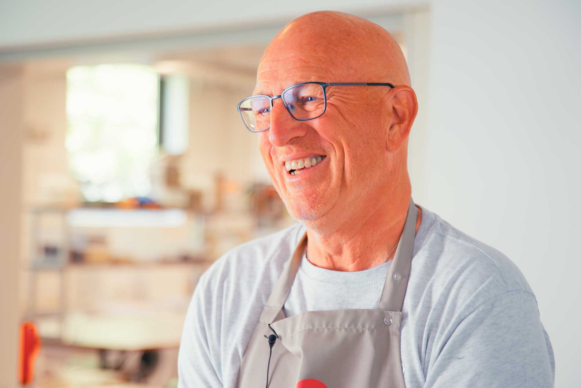  Kent Konradsen er frivillig i Det Kærlige Måltid