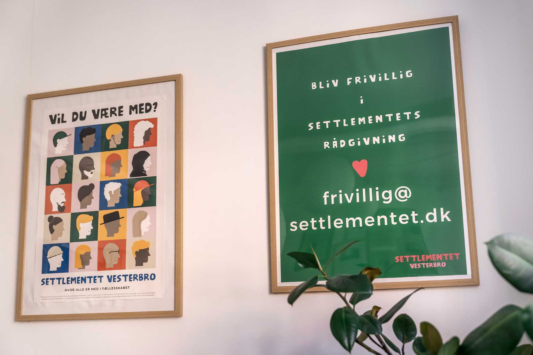 Væg hos Settlementet